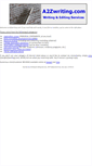 Mobile Screenshot of a2zwriting.com